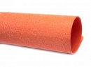 Фоамиран глиттерный (перламутровый) оранжевый